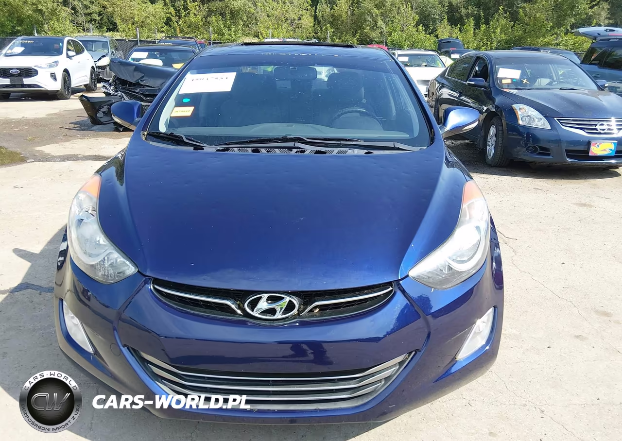 2012 Hyundai Elantra Limited VIN:5NPDH4AE3CH149585 - 6