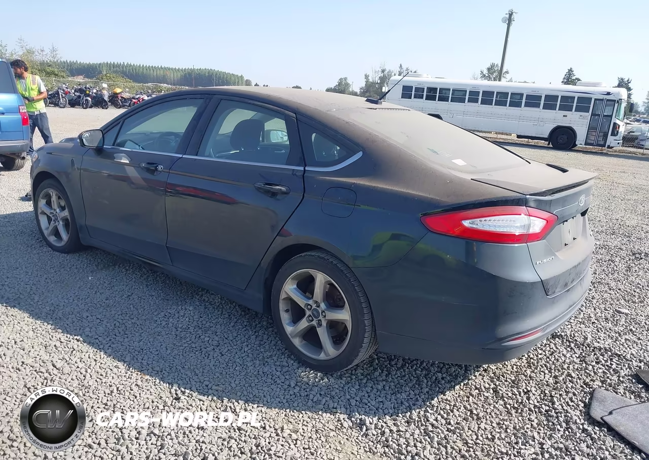 2014 Ford Fusion Se VIN:3FA6P0HD3ER232652 - 3