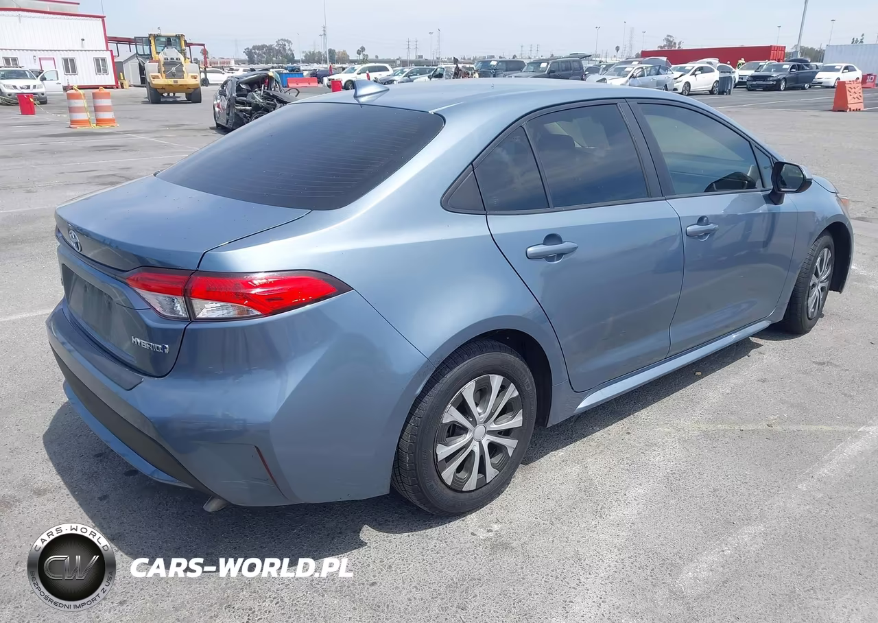 2022 Toyota Corolla Hybrid Le VIN:JTDEAMDE7NJ054493 - 4
