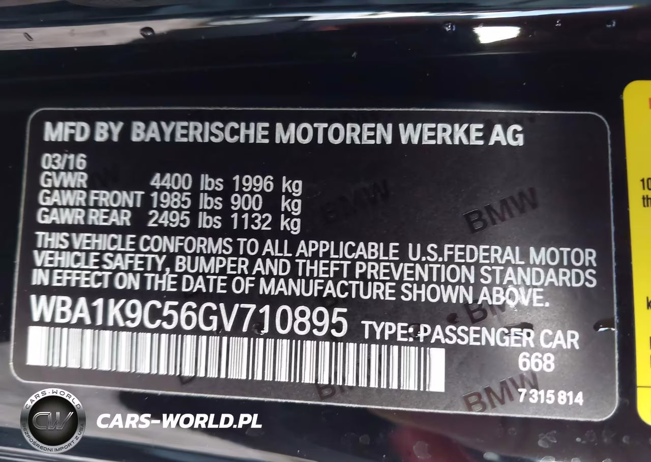 2016 BMW 228I VIN:WBA1K9C56GV710895 - 9