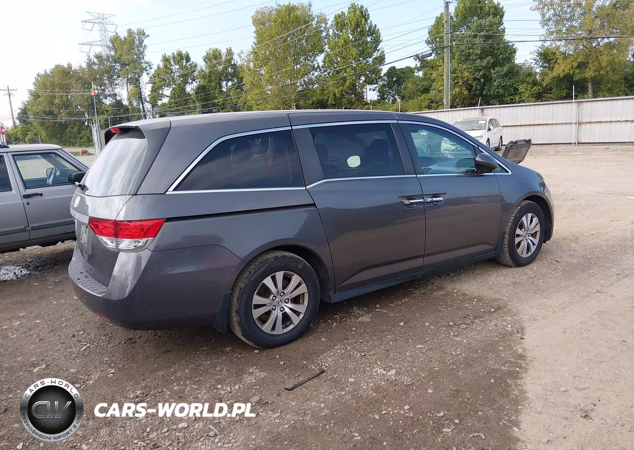 2014 Honda Odyssey Ex-L VIN:5FNRL5H68EB121422 - 4