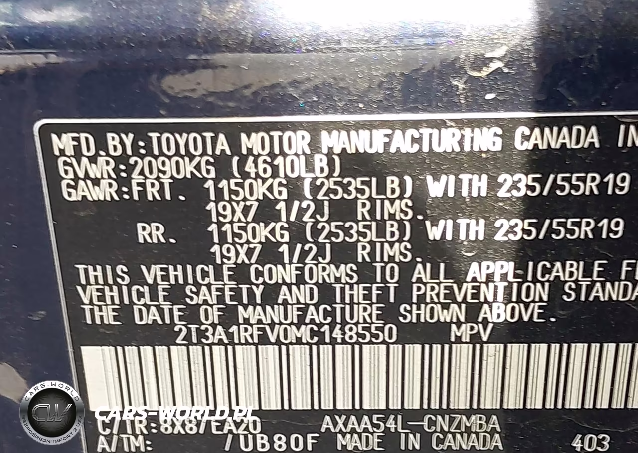 2021 Toyota Rav4 Xle Premium VIN:2T3A1RFV0MC148550 - 9