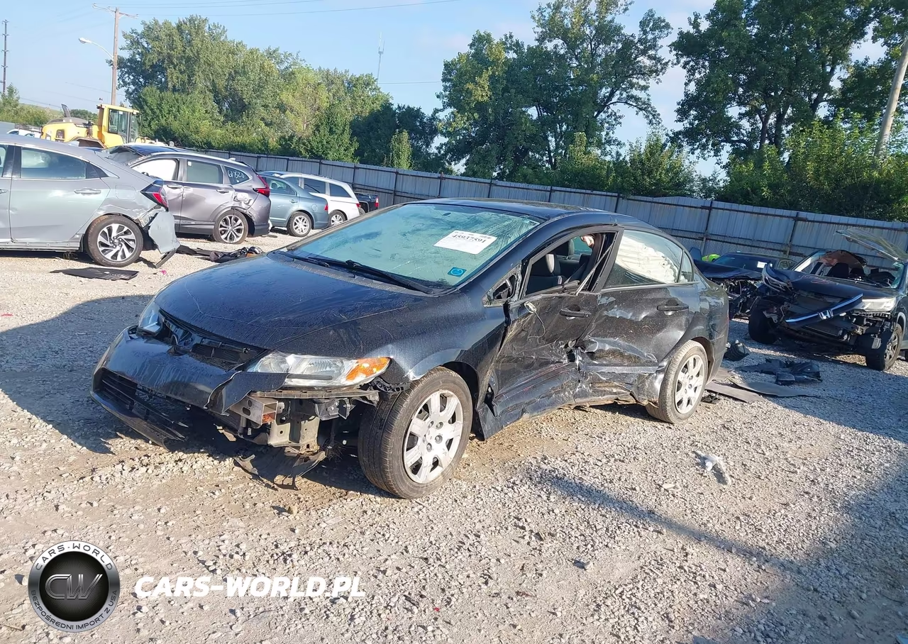 2008 Honda Civic Lx VIN:2HGFA16598H357606 - 2