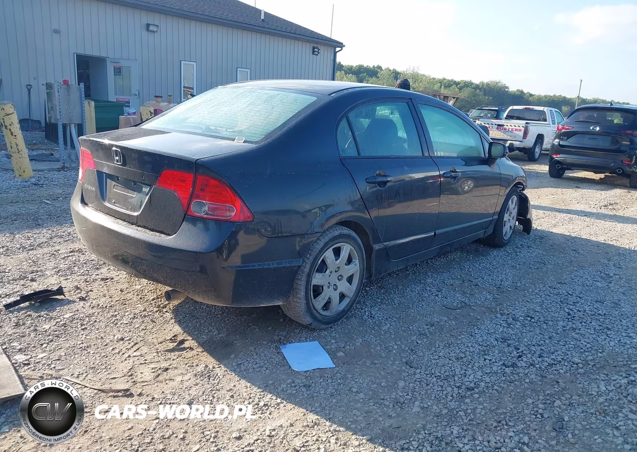 2008 Honda Civic Lx VIN:2HGFA16598H357606 - 4