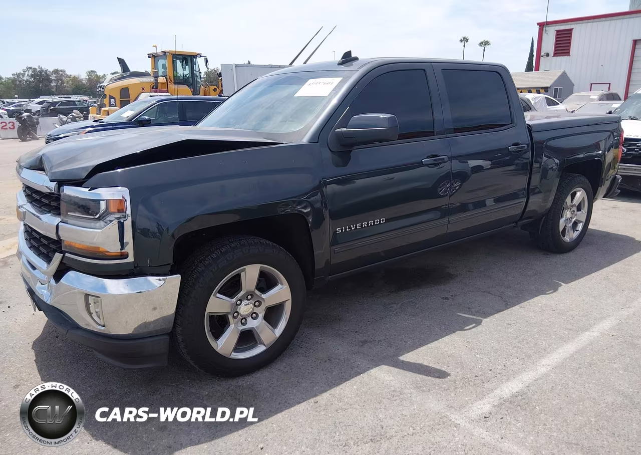 2018 Chevrolet Silverado 1500 1Lt VIN:3GCPCREC1JG411126 - 2