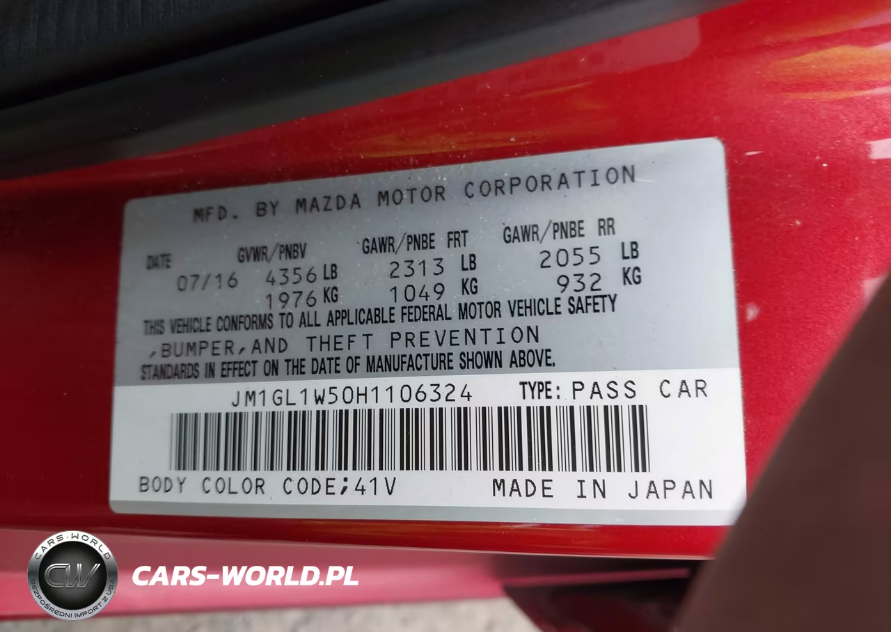 2017 Mazda Mazda6 Grand Touring VIN:JM1GL1W50H1106324 - 9