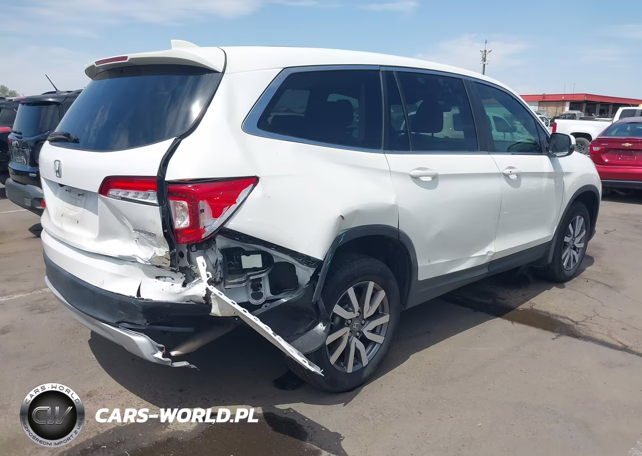2019 Honda Pilot Ex-L VIN:5FNYF6H56KB048823 - 4