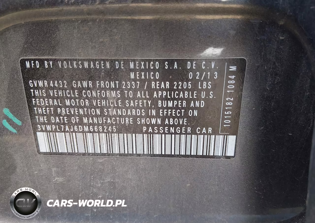 2013 Volkswagen Jetta Sportwagen 2.0L Tdi VIN:3VWPL7AJ6DM668245 - 9