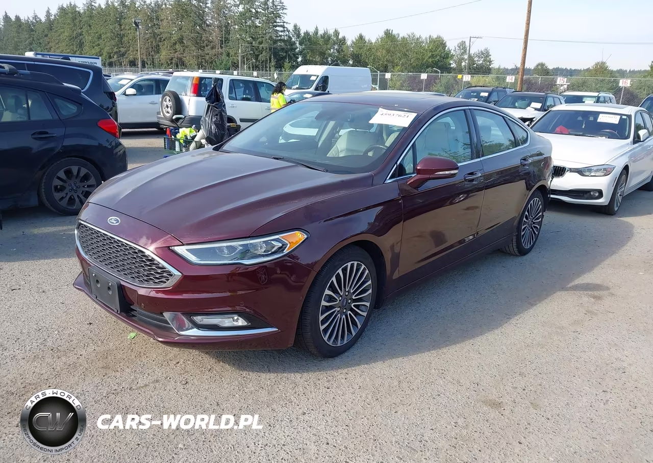 2017 Ford Fusion Hybrid Platinum VIN:3FA6P0RU8HR248347 - 2