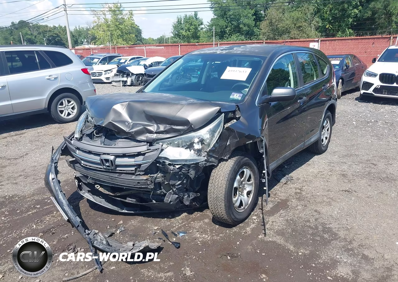 2013 Honda Cr-V Lx VIN:5J6RM4H39DL077983 - 6