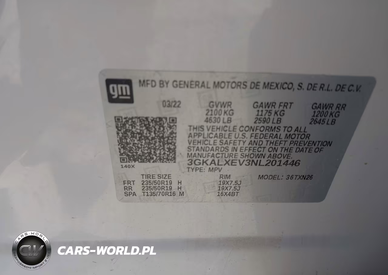 2022 GMC Terrain Awd Denali VIN:3GKALXEV3NL201446 - 9