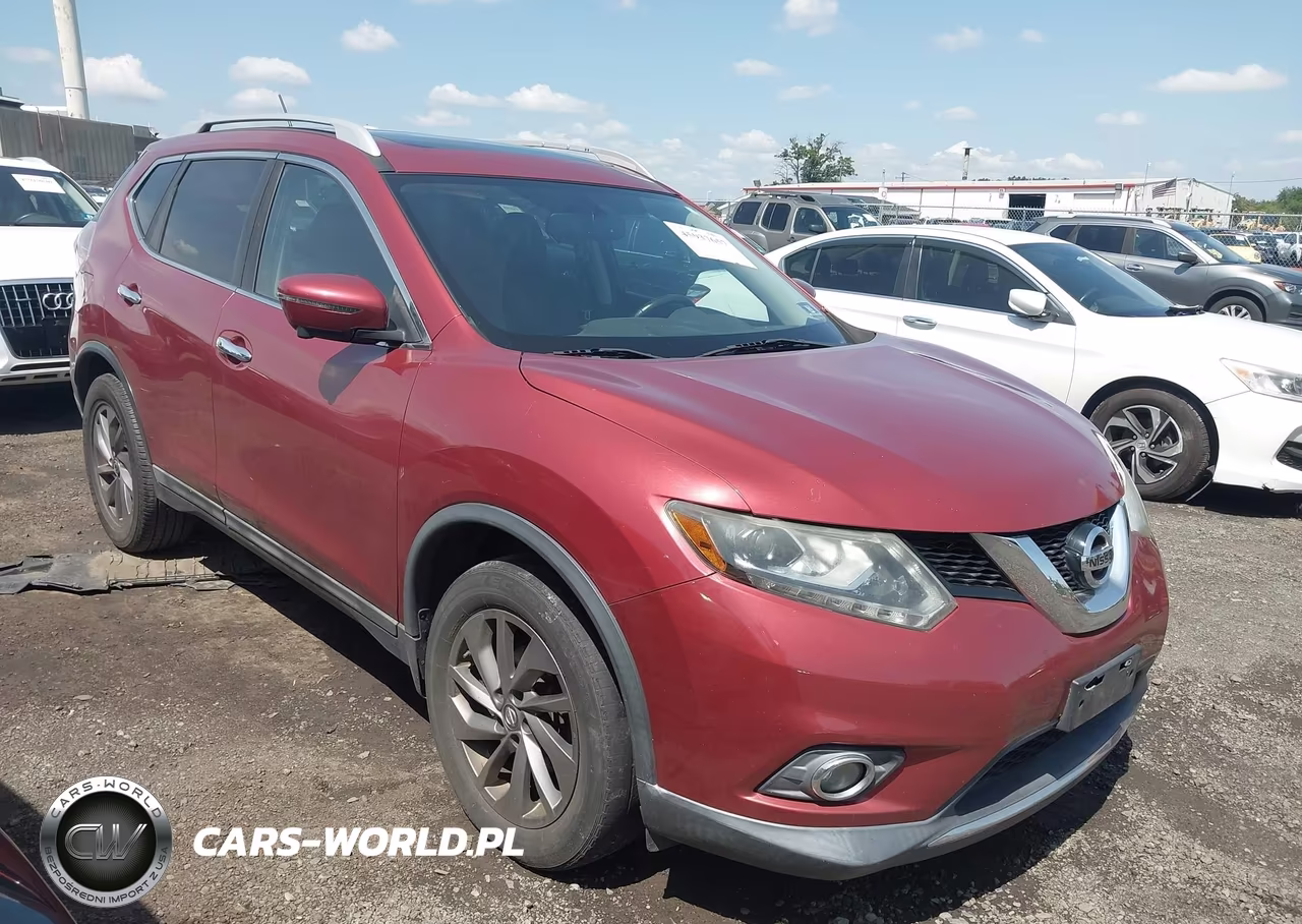 2016 Nissan Rogue Sl VIN:5N1AT2MV6GC751914 - 1