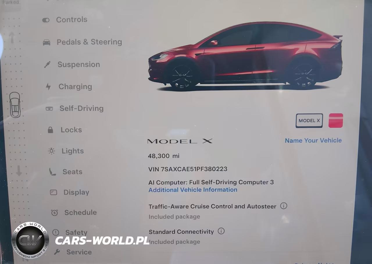 2023 Tesla Model X Dual Motor All-Wheel Drive-Standard Range VIN:7SAXCAE51PF380223 - 15