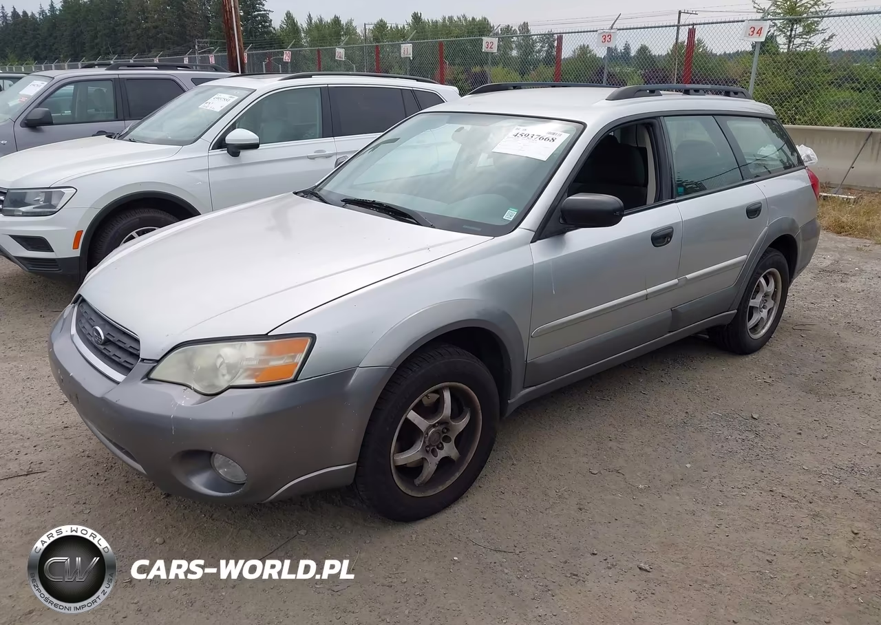2007 Subaru Outback 2.5I Basic VIN:4S4BP61C977317952 - 2