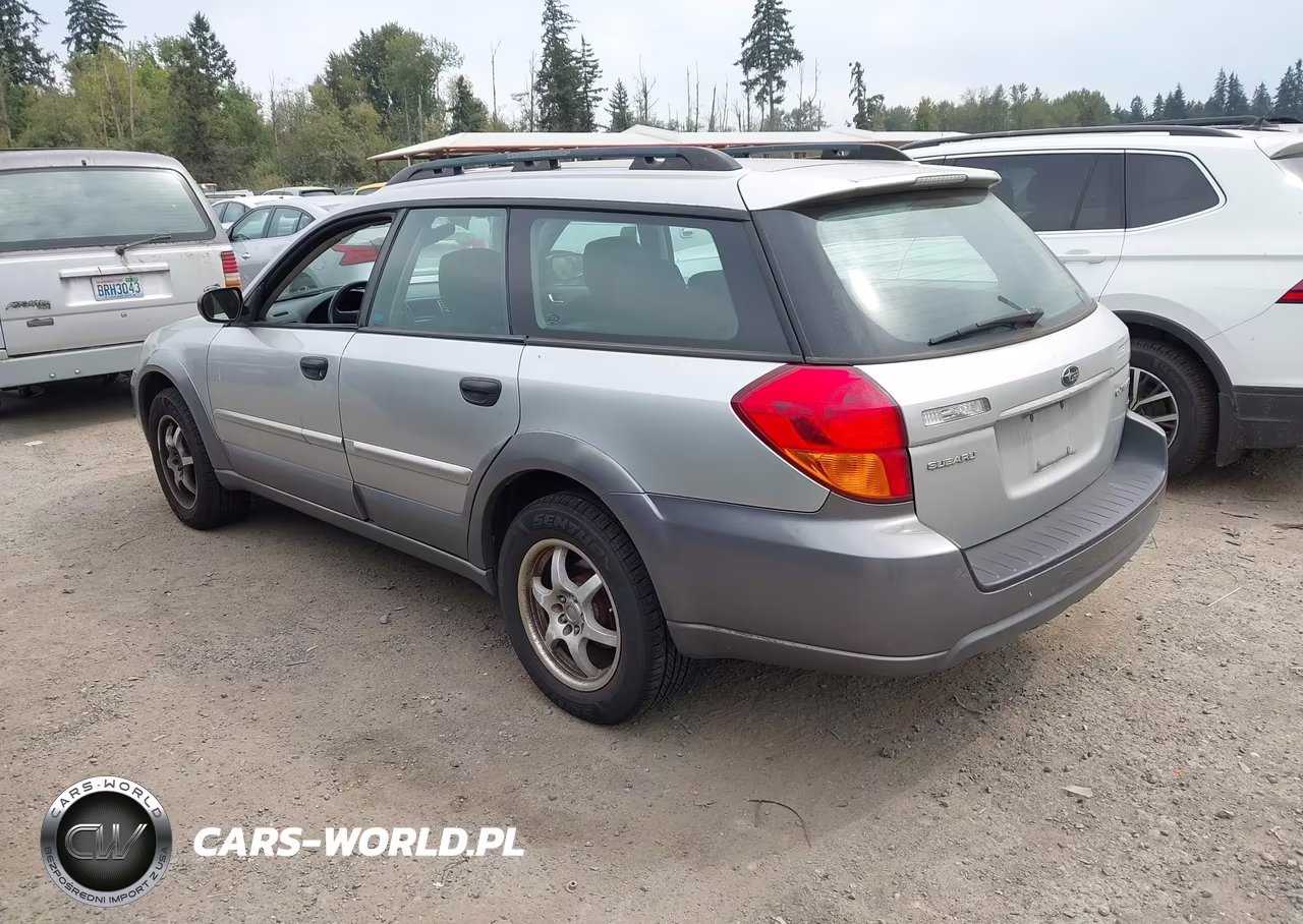 2007 Subaru Outback 2.5I Basic VIN:4S4BP61C977317952 - 3