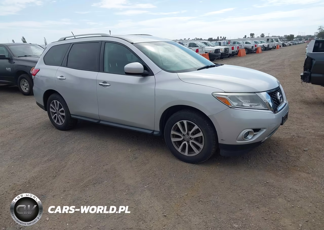 2015 Nissan Pathfinder Platinum-S-Sl-Sv – zdjęcie 1 z 11