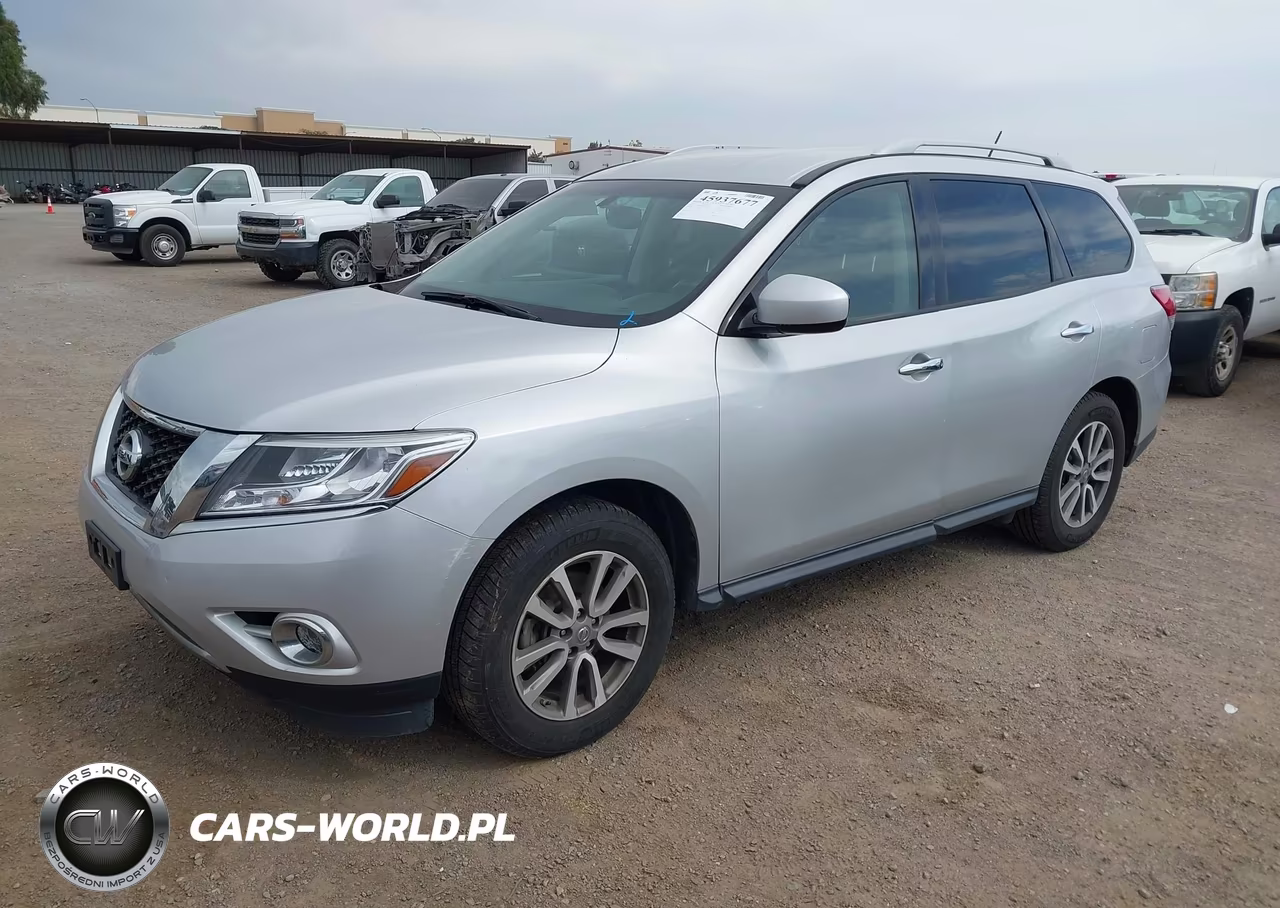 2015 Nissan Pathfinder Platinum-S-Sl-Sv VIN:5N1AR2MM8FC647591 - 2
