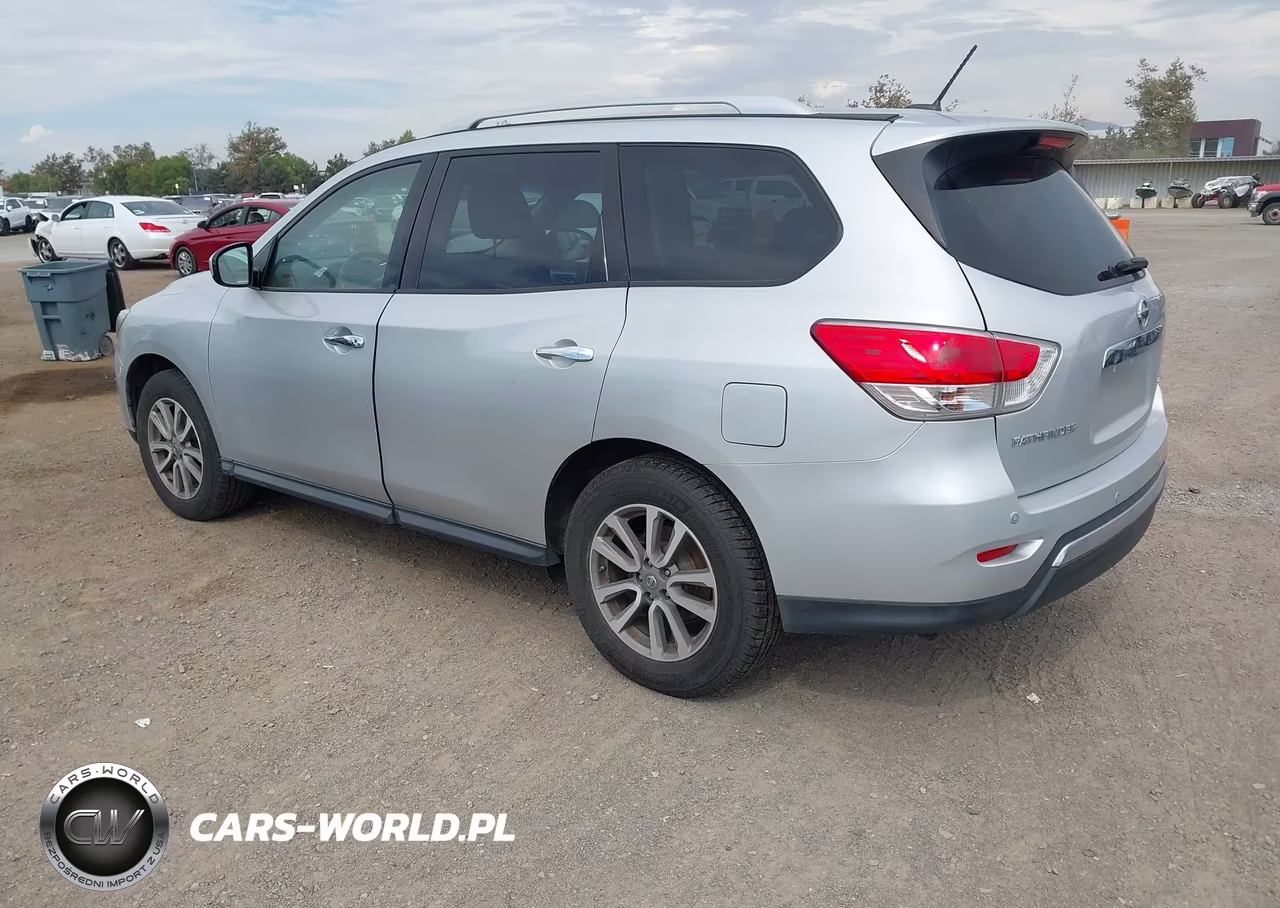 2015 Nissan Pathfinder Platinum-S-Sl-Sv VIN:5N1AR2MM8FC647591 - 3