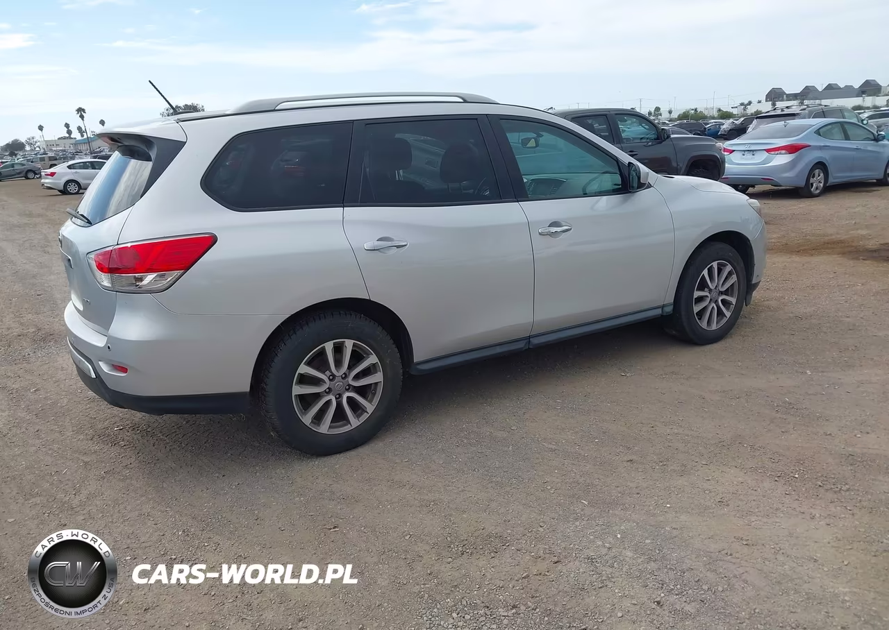 2015 Nissan Pathfinder Platinum-S-Sl-Sv VIN:5N1AR2MM8FC647591 - 4