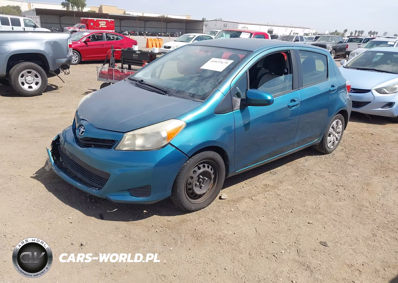 2012 Toyota Yaris Le VIN:JTDKTUD33CD521335 - 2