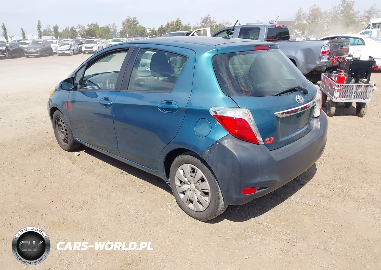 2012 Toyota Yaris Le VIN:JTDKTUD33CD521335 - 3