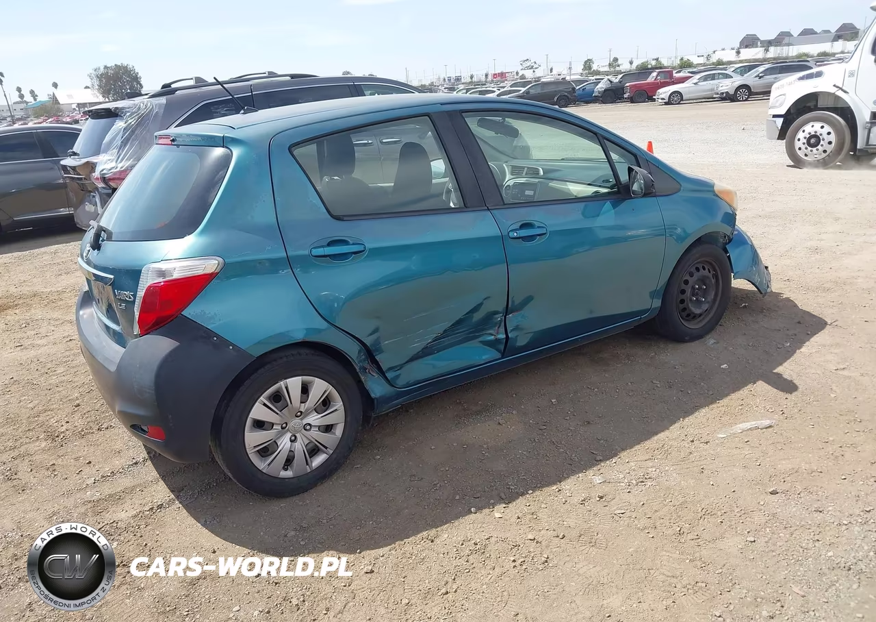 2012 Toyota Yaris Le VIN:JTDKTUD33CD521335 - 4