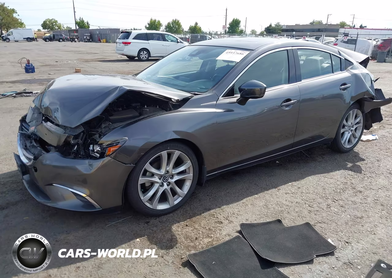 2017 Mazda Mazda6 Touring VIN:JM1GL1V5XH1112956 - 2