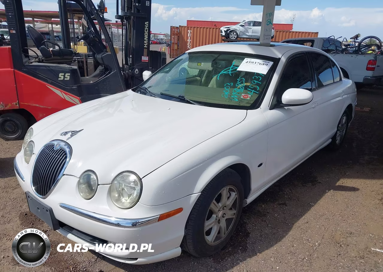 2003 Jaguar S-Type 3.0L V6 VIN:SAJEA01T93FM86855 - 2