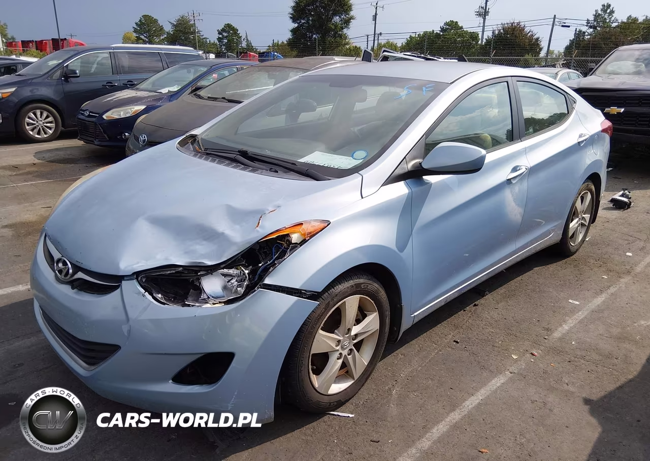 2012 Hyundai Elantra Gls (Ulsan Plant) VIN:KMHDH4AE9CU444014 - 2