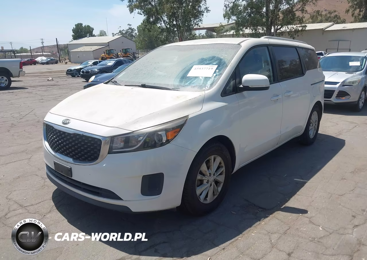 2016 Kia Sedona Lx VIN:KNDMB5C18G6183300 - 2
