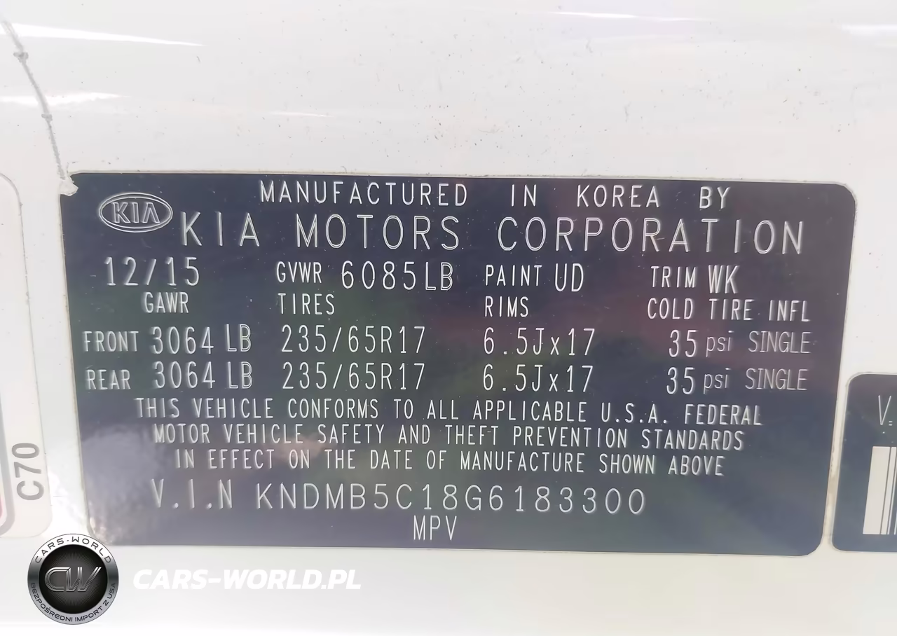 2016 Kia Sedona Lx VIN:KNDMB5C18G6183300 - 9
