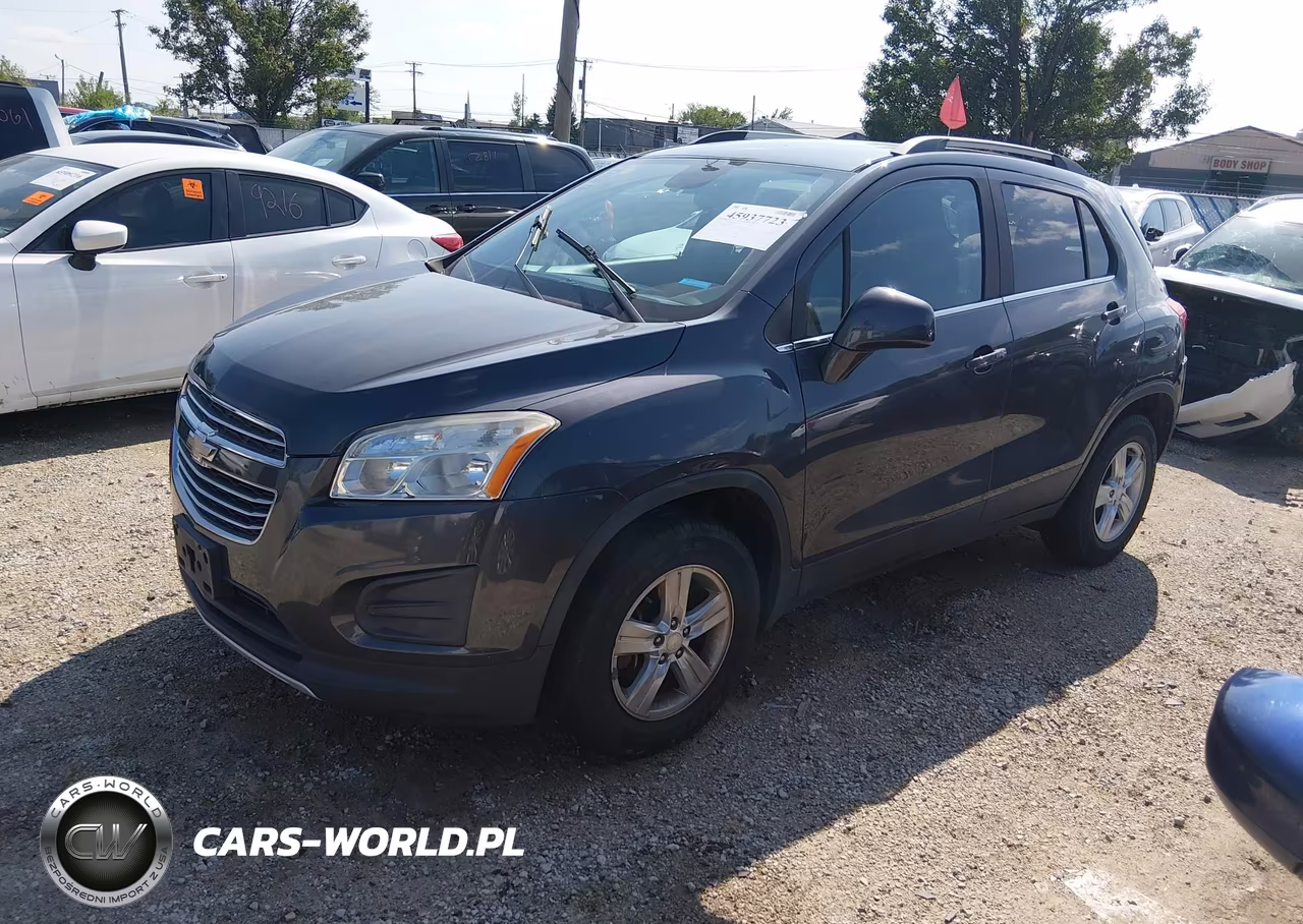 2016 Chevrolet Trax Lt VIN:3GNCJPSB1GL234962 - 2