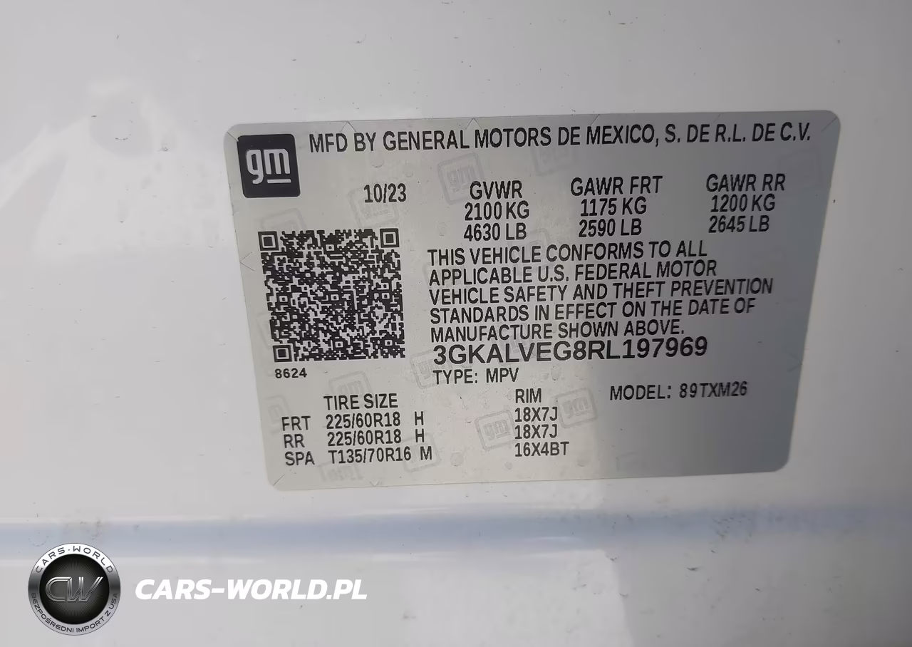 2024 GMC Terrain Awd Slt VIN:3GKALVEG8RL197969 - 9