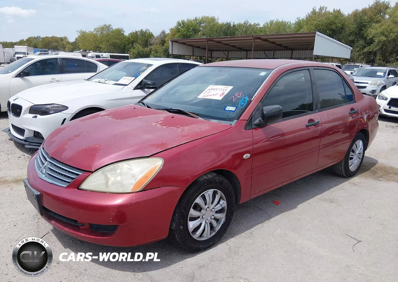 2007 Mitsubishi Lancer Es VIN:JA3AJ26E27U016489 - 2