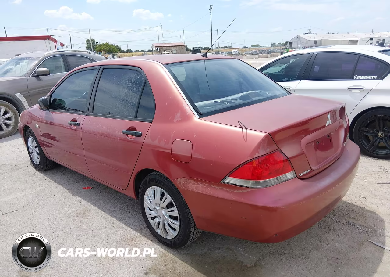 2007 Mitsubishi Lancer Es VIN:JA3AJ26E27U016489 - 3