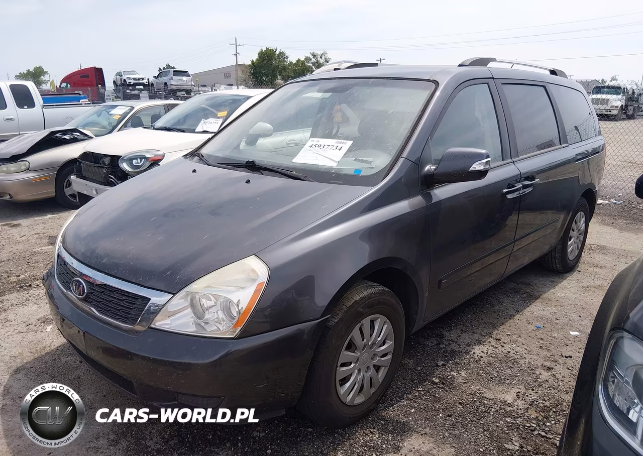 2012 Kia Sedona Lx VIN:KNDMG4C77C6459069 - 2