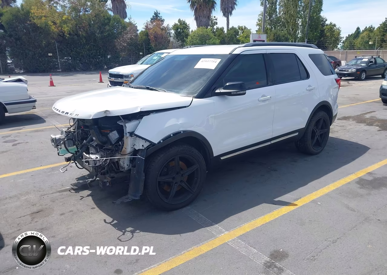 2017 Ford Explorer Xlt VIN:1FM5K7D80HGE12085 - 2