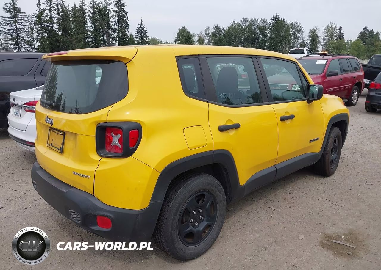 2017 Jeep Renegade Sport VIN:ZACCJAAB4HPF97529 - 4