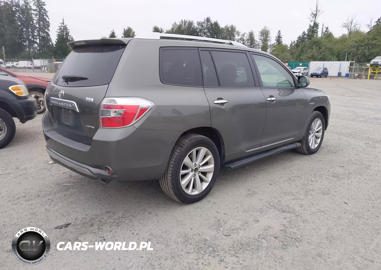 2008 Toyota Highlander Hybrid Limited VIN:JTEEW44A982014988 - 4