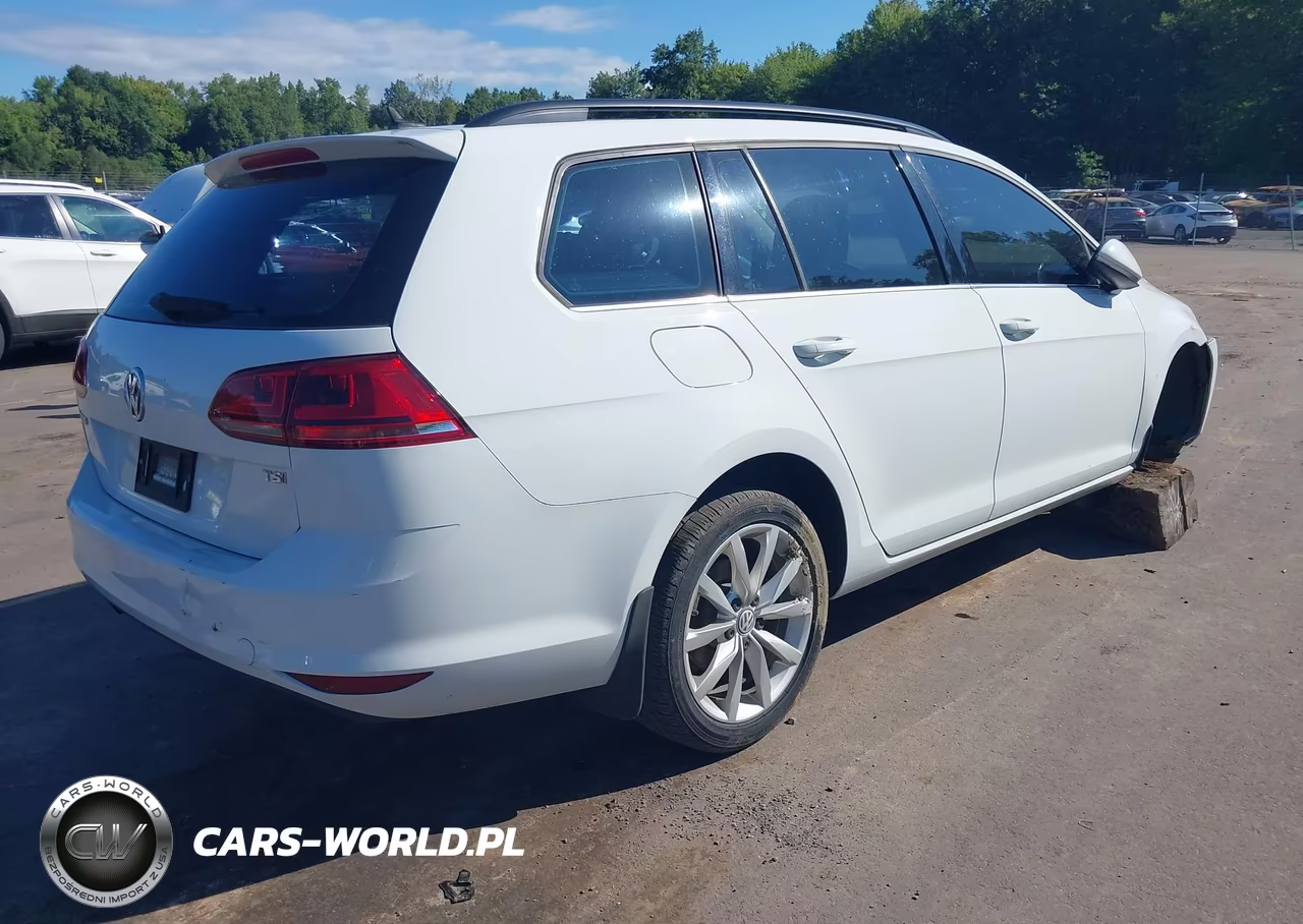 2015 Volkswagen Golf Sportwagen Tsi Se 4-Door VIN:3VWC17AUXFM513148 - 4