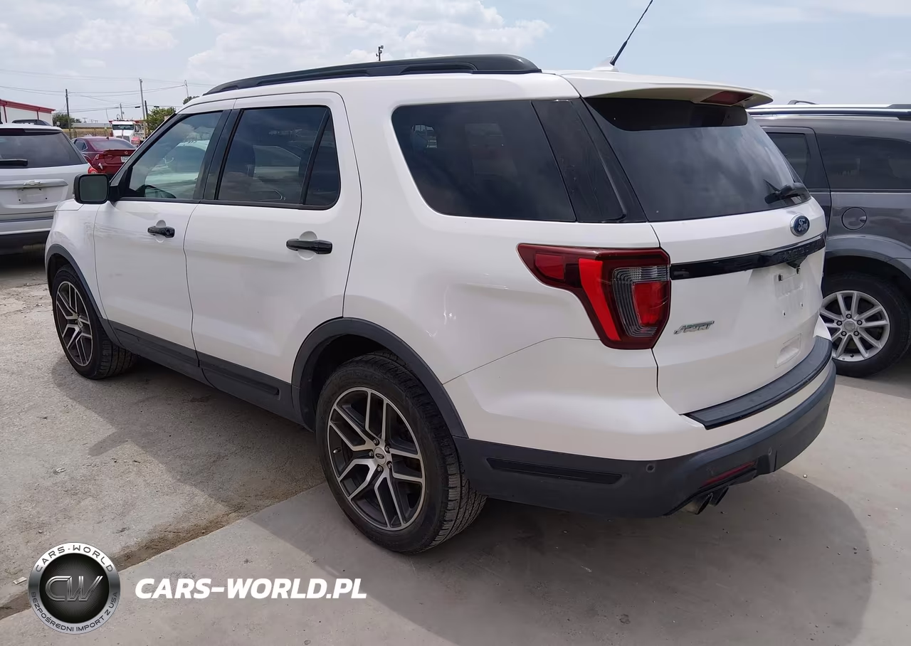 2018 Ford Explorer Sport VIN:1FM5K8GTXJGB96192 - 3
