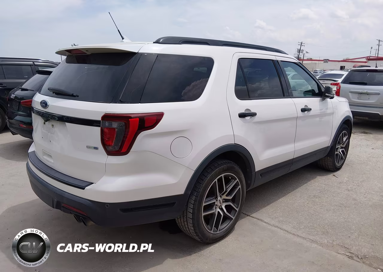2018 Ford Explorer Sport VIN:1FM5K8GTXJGB96192 - 4
