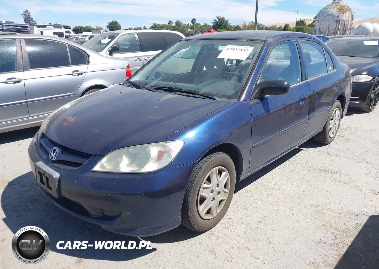 2005 Honda Civic Lx VIN:JHMES16535S007883 - 2