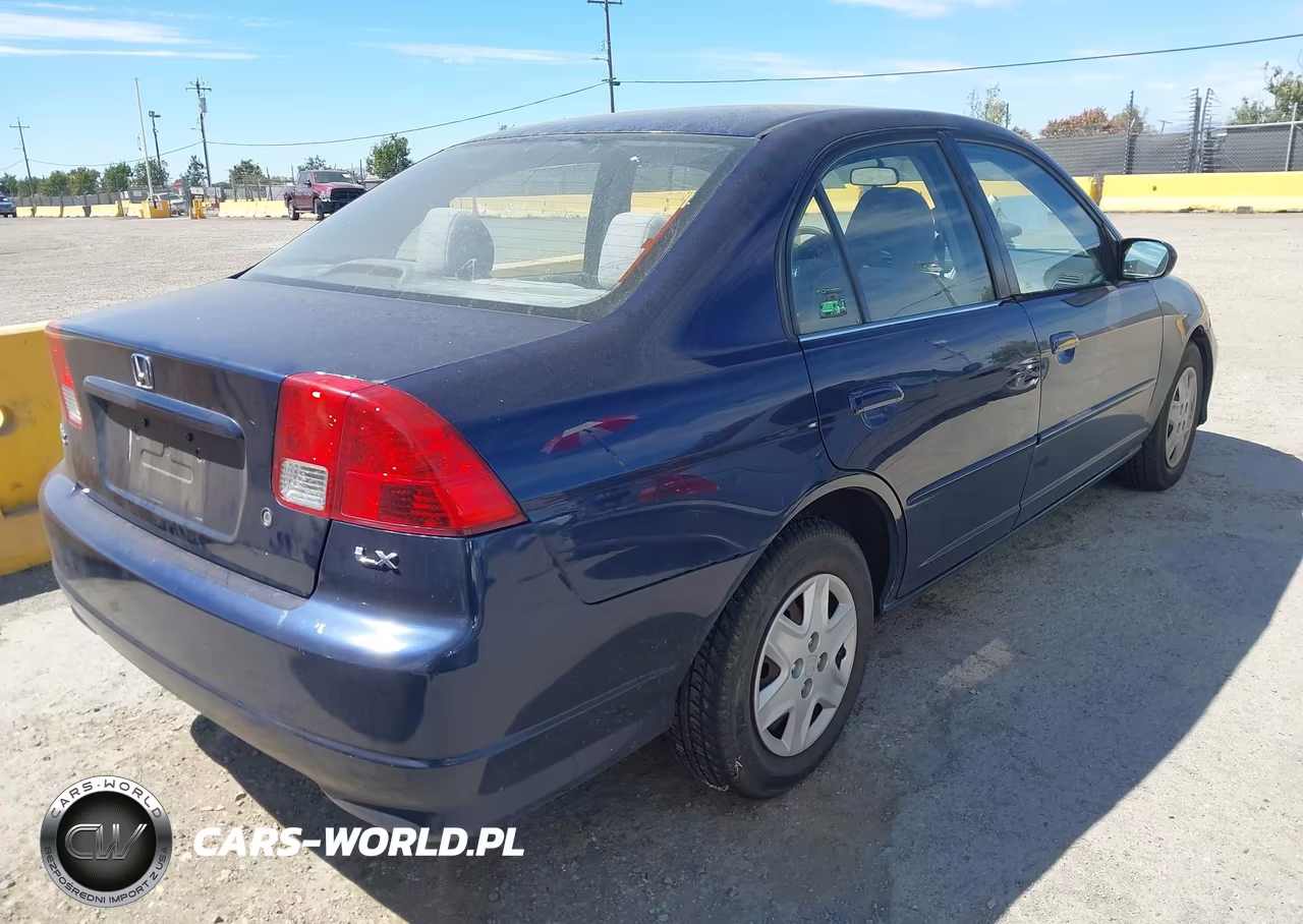 2005 Honda Civic Lx VIN:JHMES16535S007883 - 4