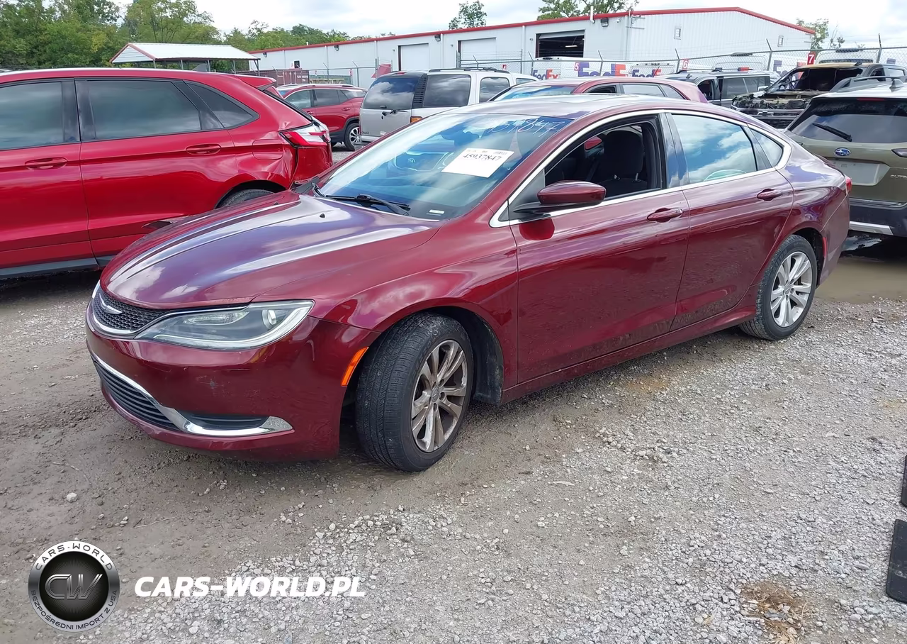 2015 Chrysler 200 Limited VIN:1C3CCCAB1FN657542 - 2