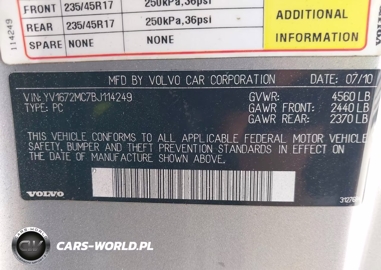 2011 Volvo C70 T5 (Fleet Only)-T5 (Retail Only) VIN:YV1672MC7BJ114249 - 9