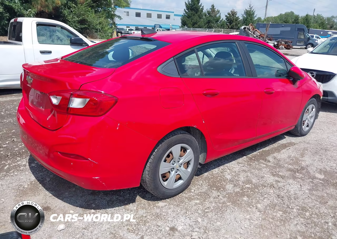 2018 Chevrolet Cruze Ls Auto VIN:1G1BC5SM1J7177218 - 4