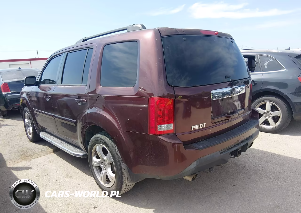 2012 Honda Pilot Ex-L VIN:5FNYF3H69CB015890 - 3