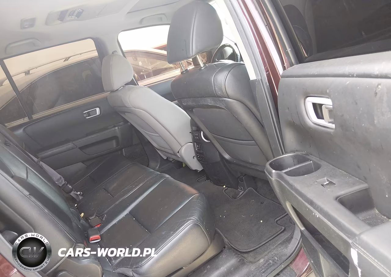 2012 Honda Pilot Ex-L VIN:5FNYF3H69CB015890 - 8