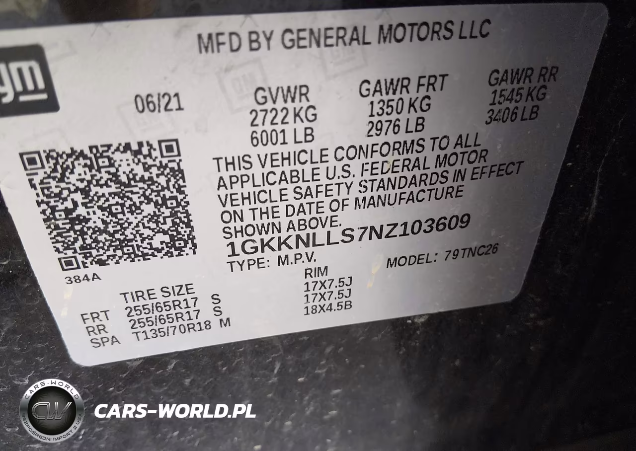 2022 GMC Acadia Awd At4 VIN:1GKKNLLS7NZ103609 - 9